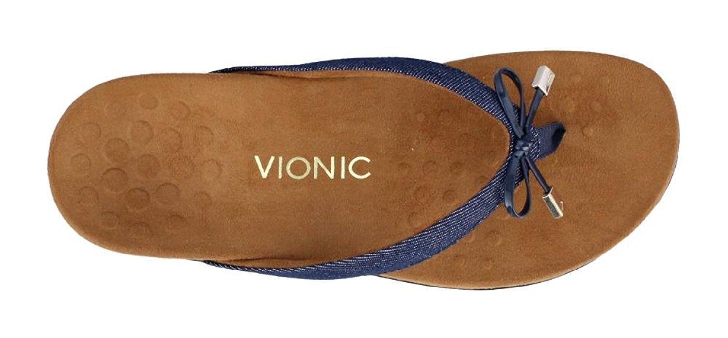 VIONIC Bella II Womens Orthopedic Flip Flop Sandal NEW 100% Authentic Retail $75