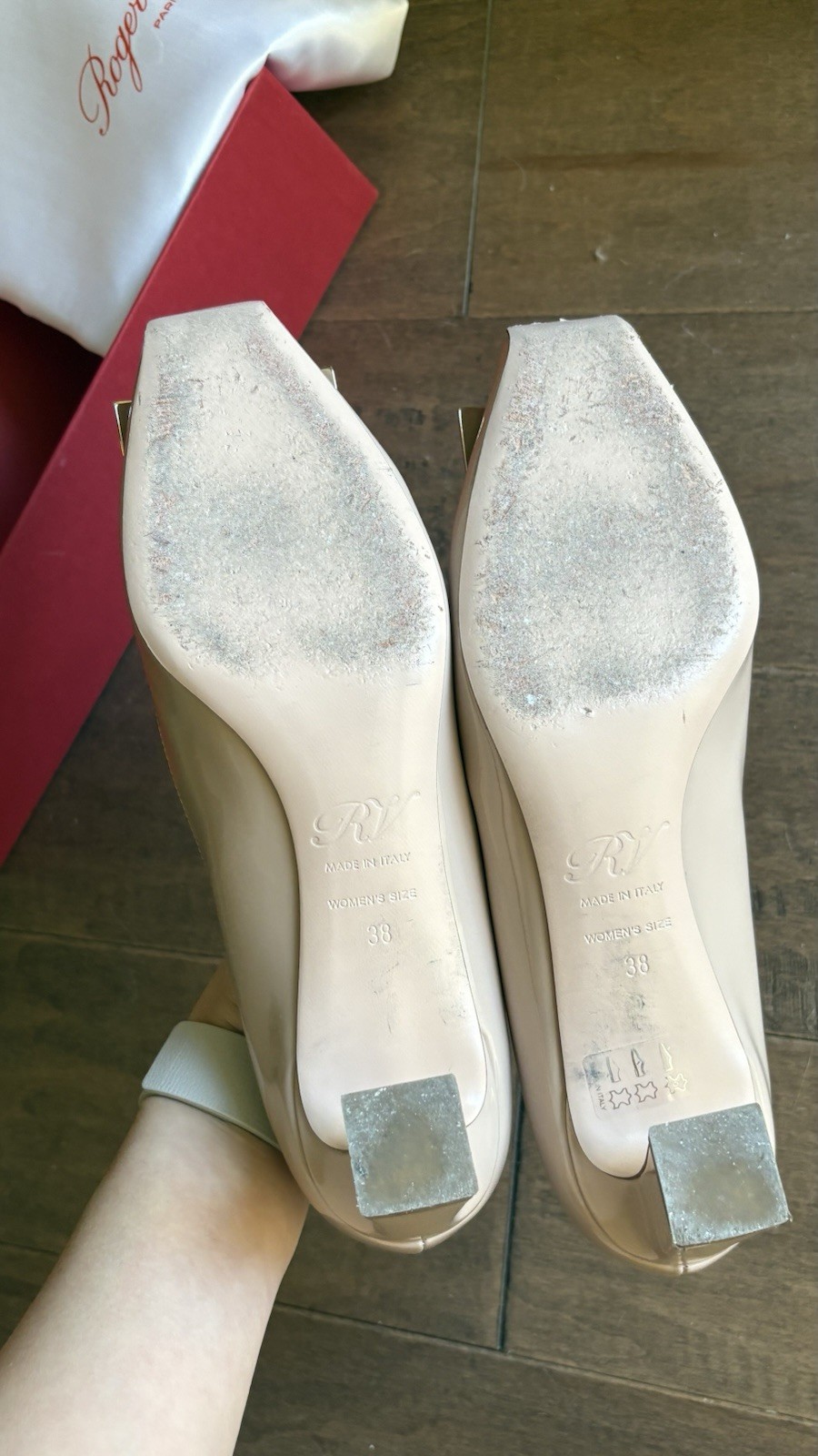 ROGER VIVIER Pumps TROMPETTE 38 Pink