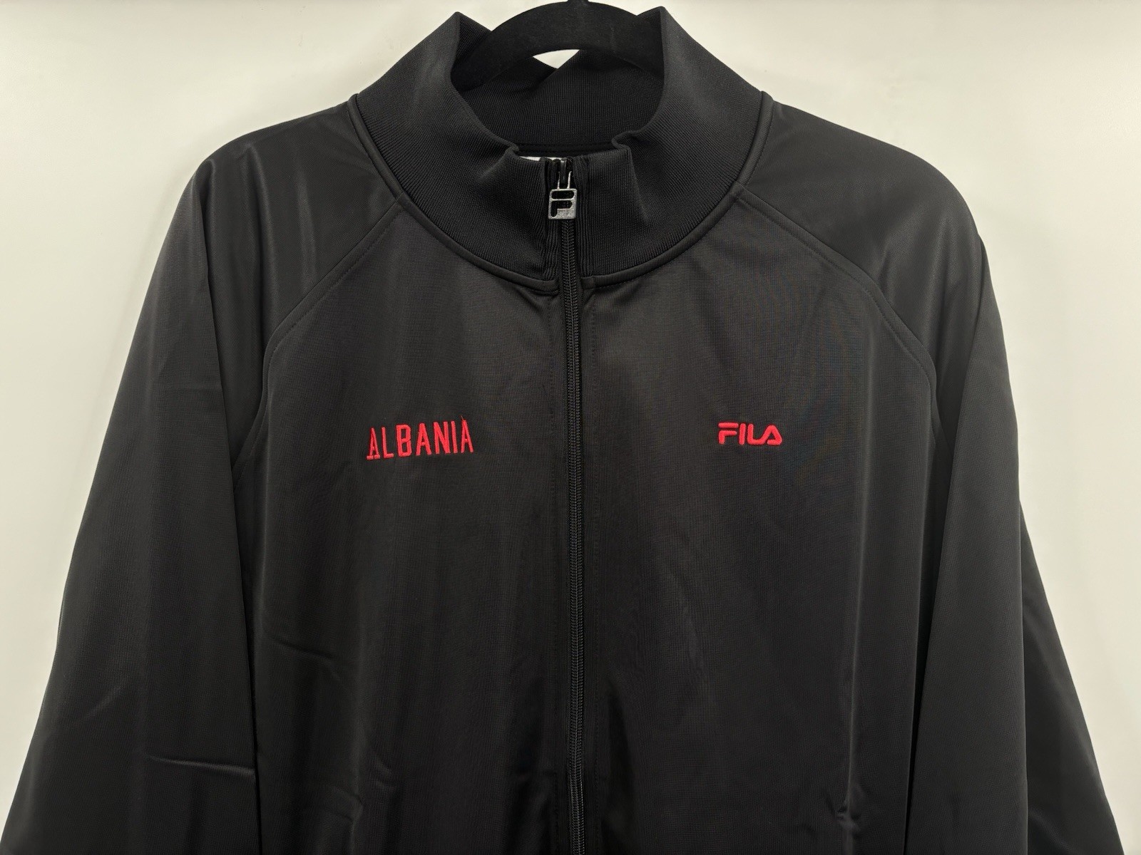 FILA Albania Track Jacket Full Zip Men’s Size 2XL Soccer NEW