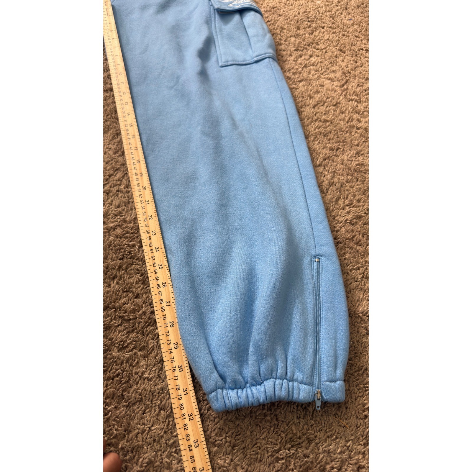 Renegade North Carolina Blue Hoodie and Cargo Jogger Tracksuit Set Mens XL bb20