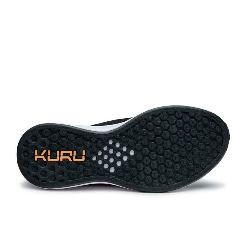 Women’s KURU ATOM Slip-On, Jet Black, 8 B Medium US