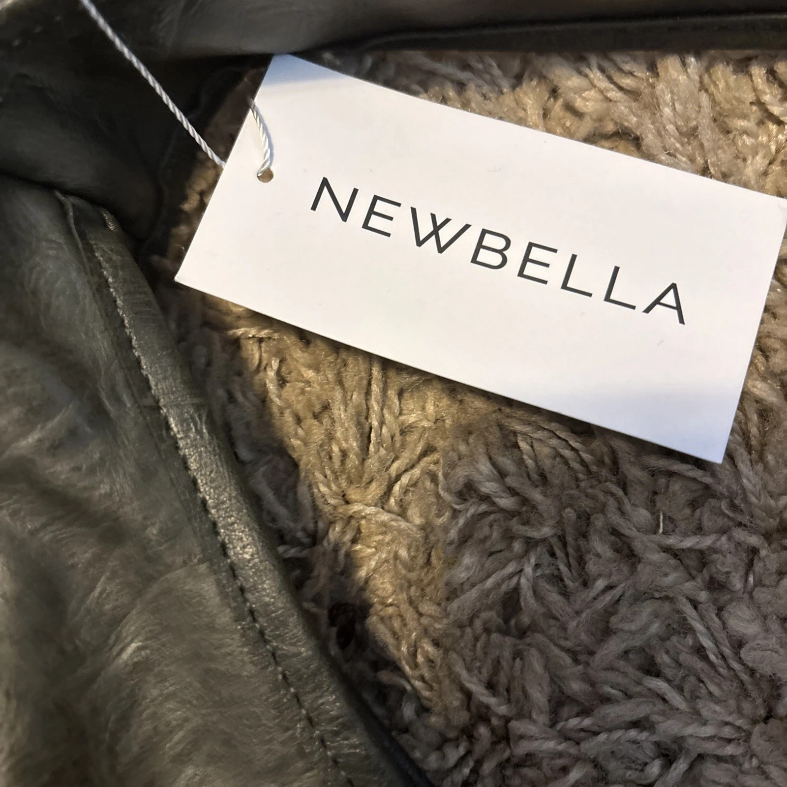 NEW Newbella Hobo Shoulder Bag 11″H x 17″W x4″D Green Color