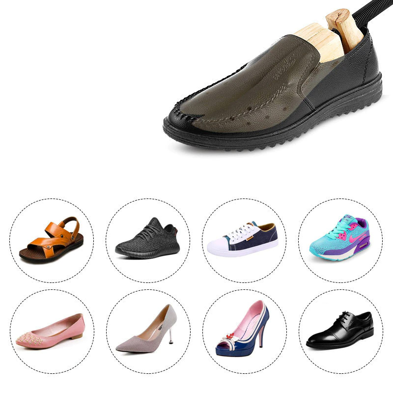 2-Way Wooden Adjustable Shoe Stretcher Expander Men Women Boot Size US 4-14