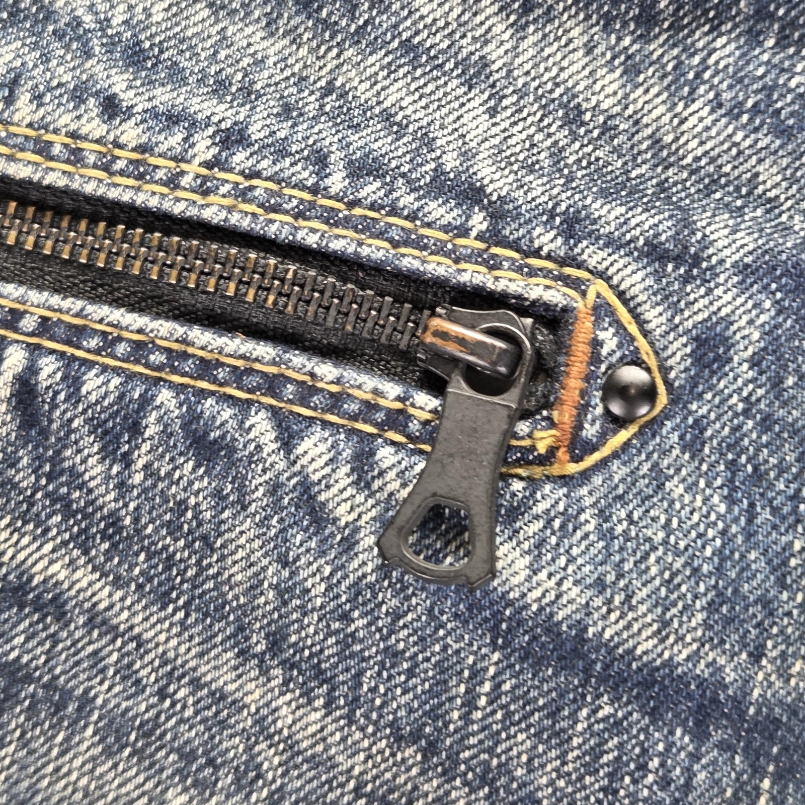 Japanese Selvedge Jeans Honeycomb Whiskers Stacking Fades Low Rise Fits 29×32