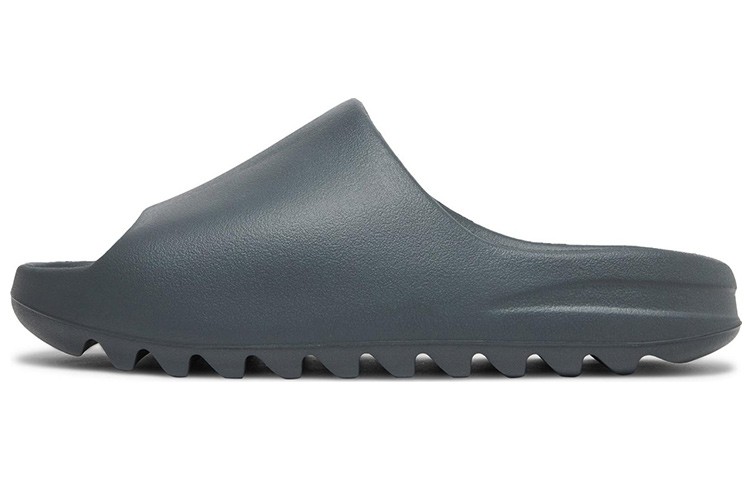 Adidas Yeezy Slides ‘Slate Grey’ Men Id2350 New Authentic