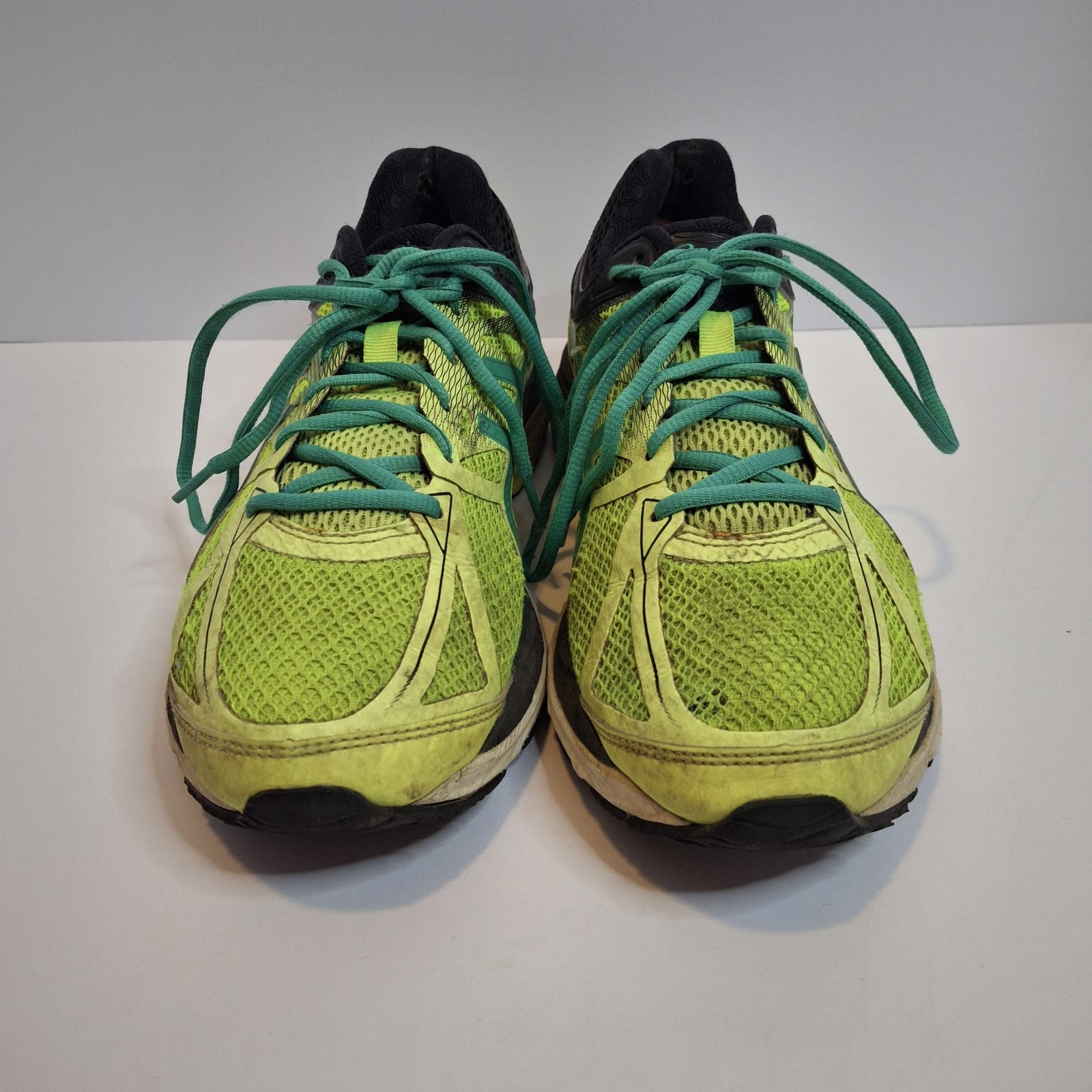 Asics Gel Cumulus 17 Mens Size 9 Green Running Shoes Sneakers T5D3N Y2K