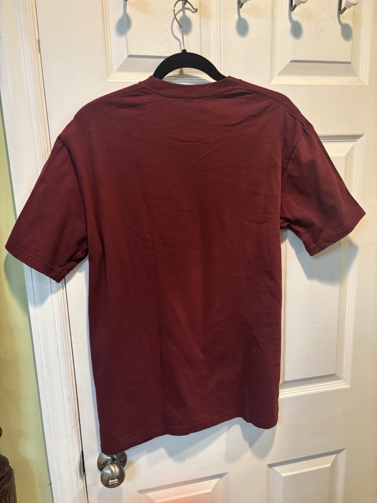 Supreme Liquid Tee Short Sleeve Pre-Shrunk Cotton Men’s Size M (burgundy)