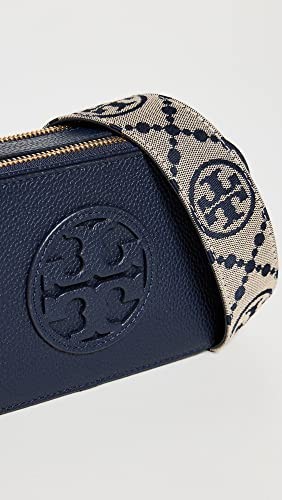 Tory Burch Women’s Mini Miller Crossbody Bag, Tory Navy, Blue, One Size