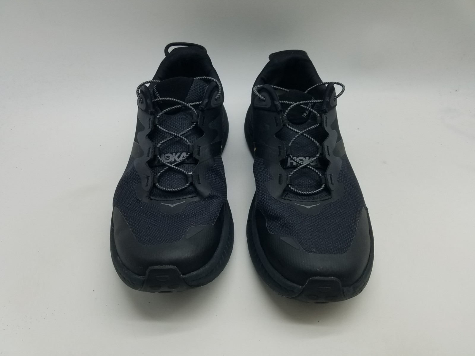 Hoka One One Transport Men’s Size 11.5 D (Medium) Vibram Running Shoes Black