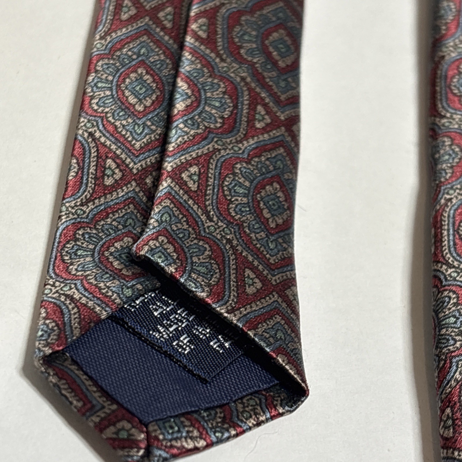 Set Of 4 Made in USA! Lands’ End, All Silk Men’s Ties Lot of 4 Different Colors