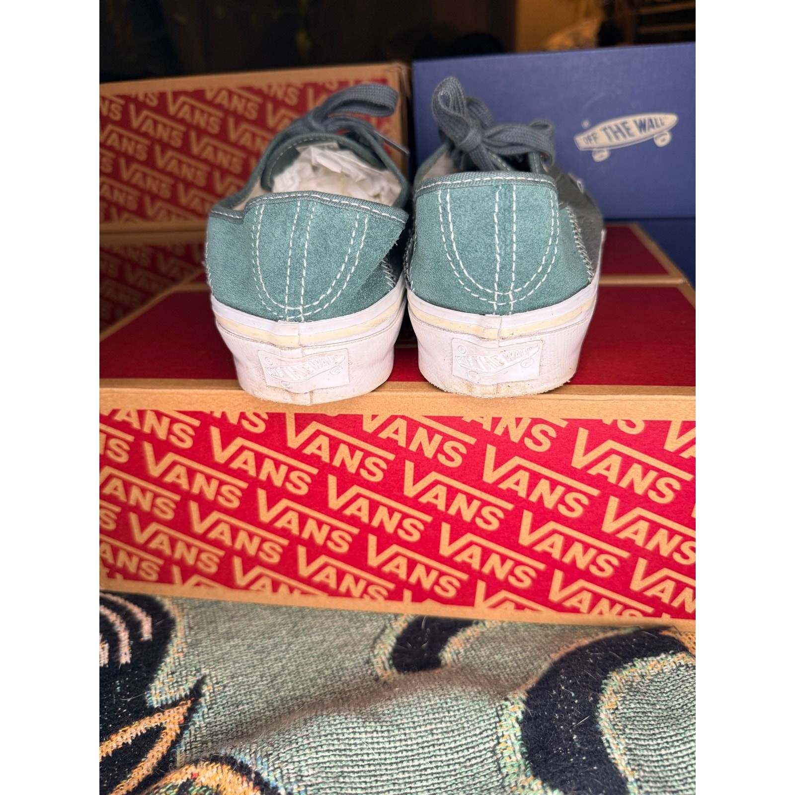 Gently Worn Lx Authentic 44 Kickdown Sashiko Forest Green Women 9.5/Men 8