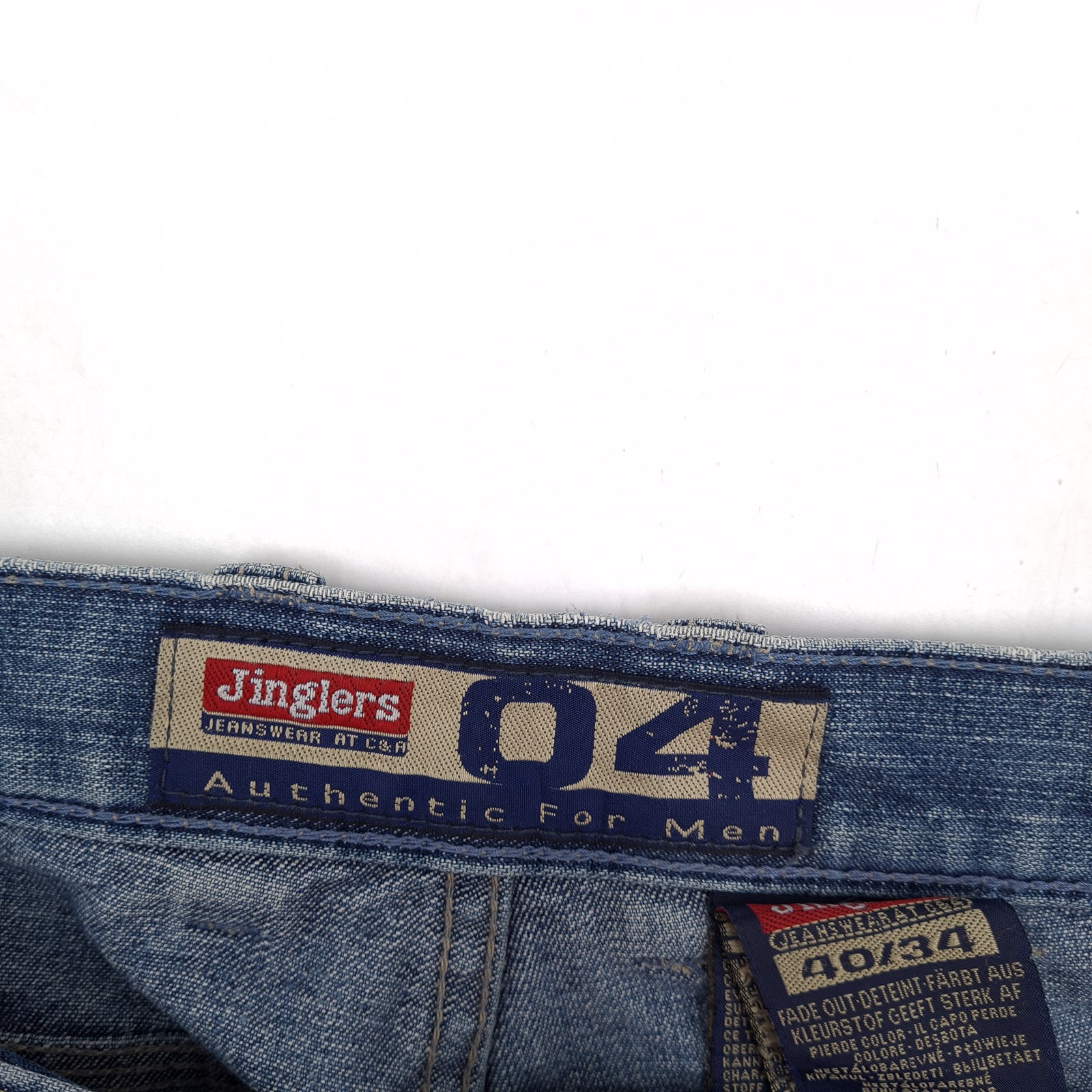 Vintage Jinglers Jeans Men Regular Straight Ge8 Size W40 L34