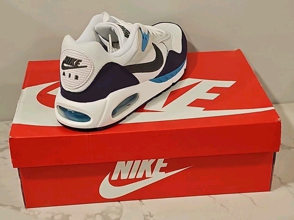 Nike Air Max Correlate Womens Size 9.5 Sneakers Shoes White Dark Grey Purple New