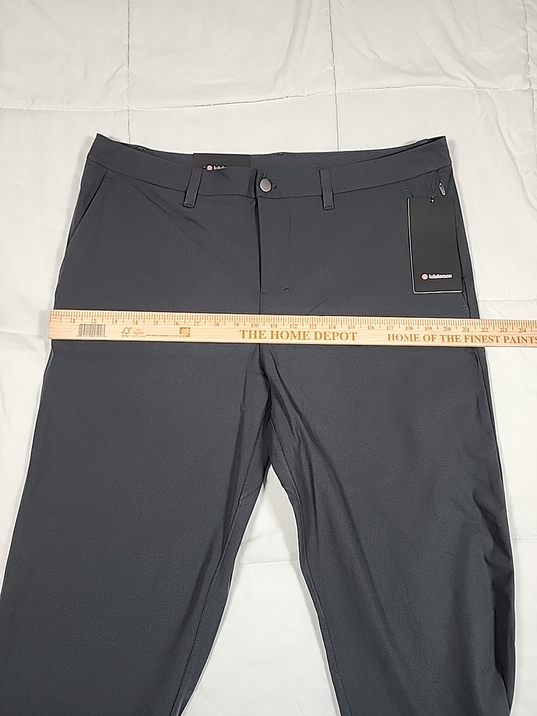 36×32 Lululemon ABC Trouser Classic Fit Warpstreme Color Obsidian New With Tags