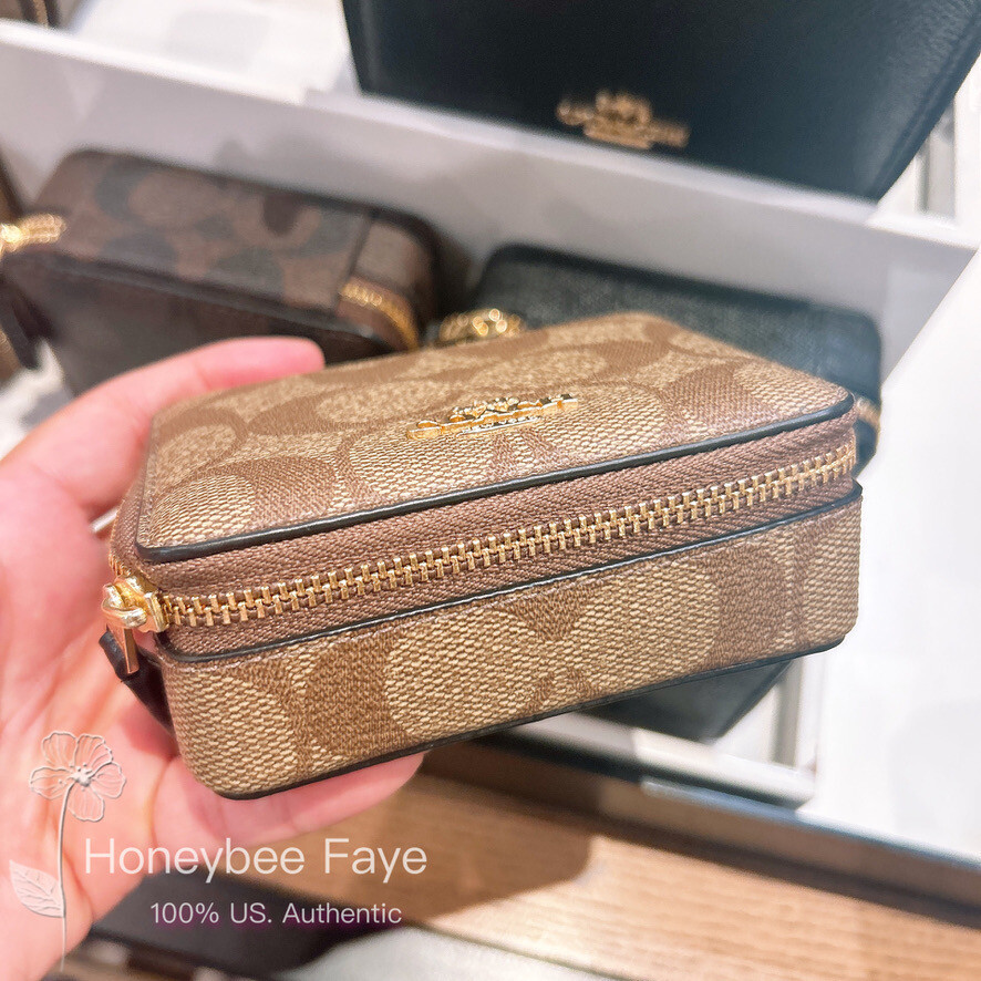 NWT Coach Weekly Pill Box In Signature Canvas CR921/C3349/C4579
