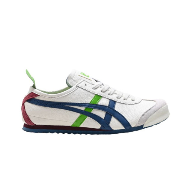 NEW Onitsuka Tiger Mexico 66 Sneakers White blue green Sneaker Shoes UNISEX