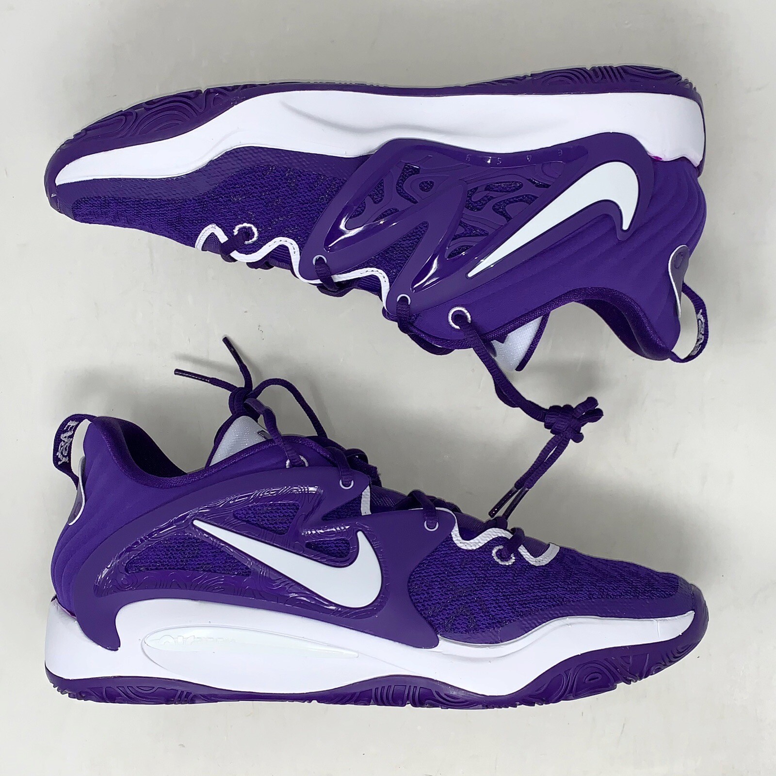 Nike KD15 Court Purple Sneakers, Size 9.5 BNIB DX6648-500