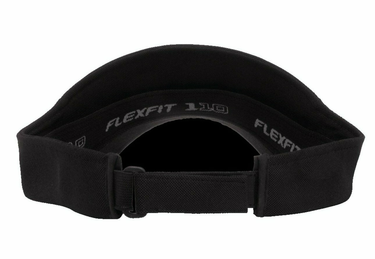 FLEXFIT Tech 110 Adjustable Fit VISOR Hat Cap Golf Tennis New!