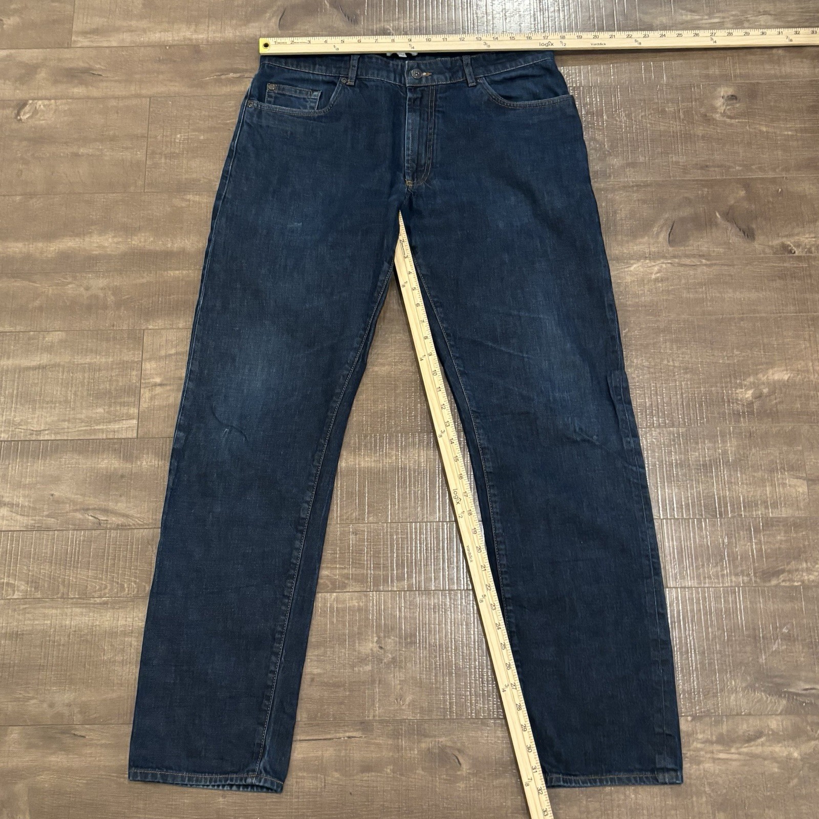 Peter Millar Jeans Men 36×32 Blue Pilot Mill Classic Fit Stretch Denim H2