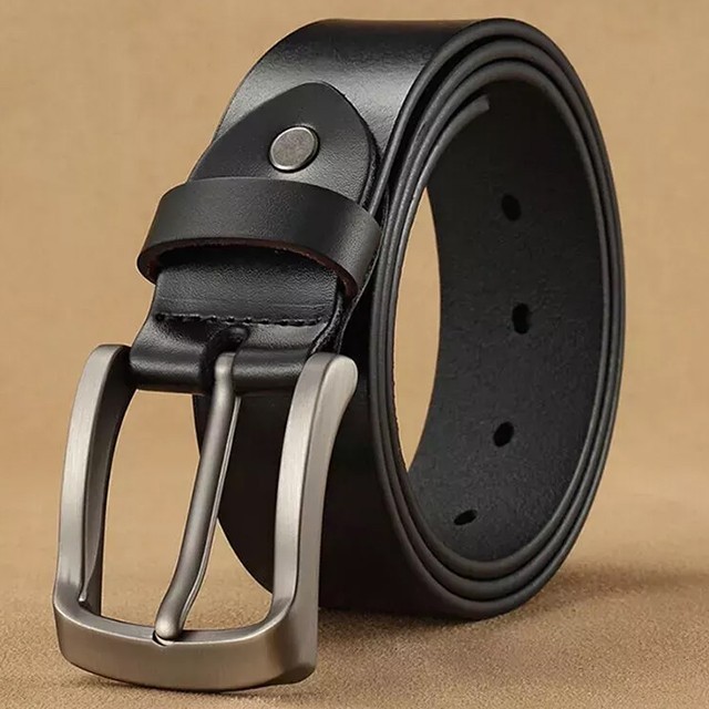 Mens Belt Genuine Leather Dress Casual Heavy Duty Classic belt for men 40”-41”