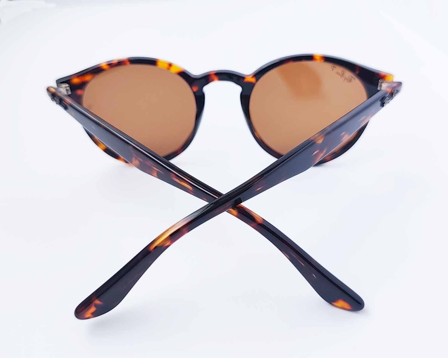 Ray-Ban Sunglasses RB2180 Polished Light Havana Frame Brown Lens 49mm Unisex