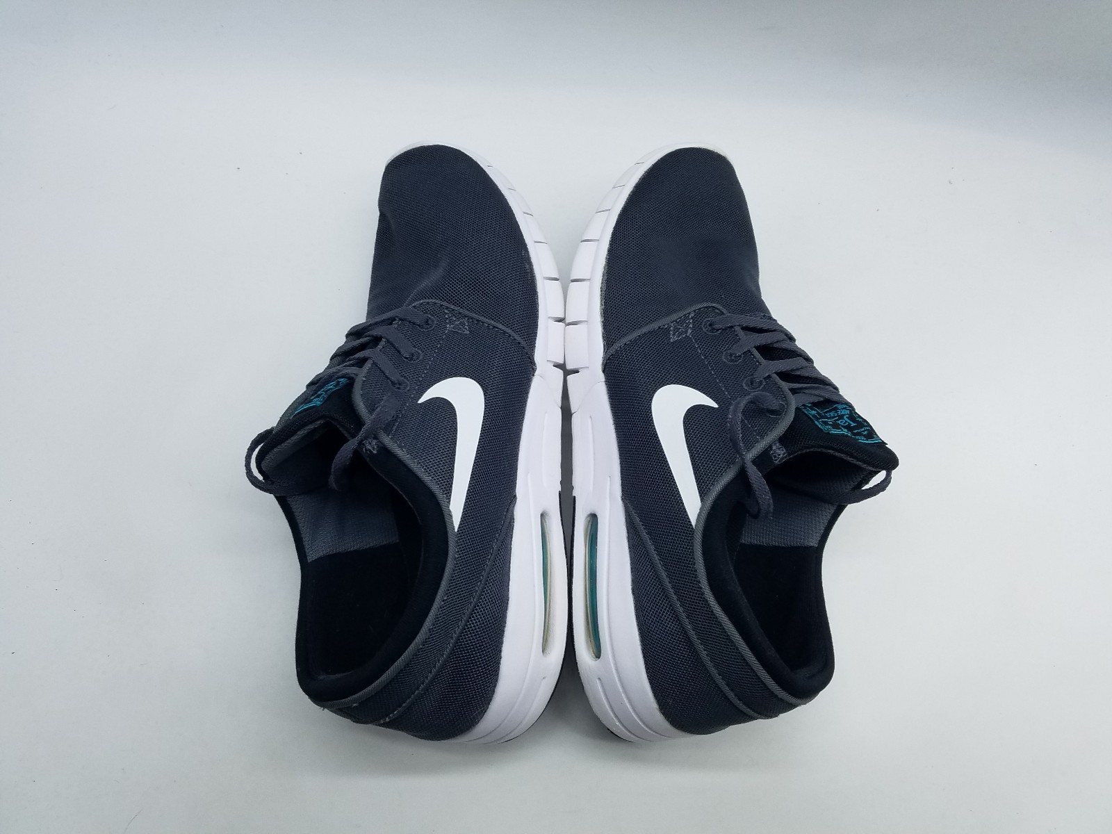 Nike SB Stefan Janoski Max Men’s Size 10.5 Sneakers Dark Gray Gamma Blue