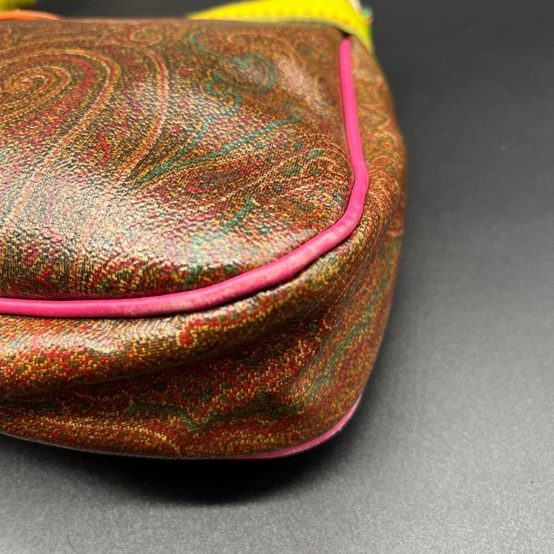 ETRO Pegasus One Shoulder Bag 7.8 in
