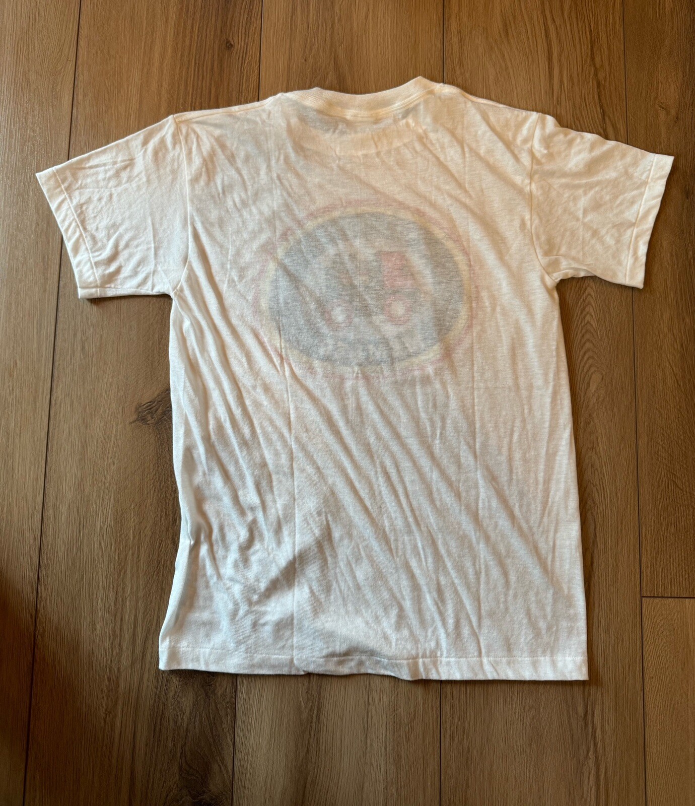 Vintage BRIO Engineers Club Member T-Shirt White Adult Large CHED By Anvil Tee