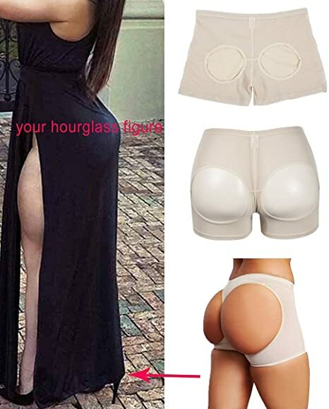 Women Butt Lifter Body Shaper Tummy Tuck Panty Enhancer Booty Underwear Pants US
