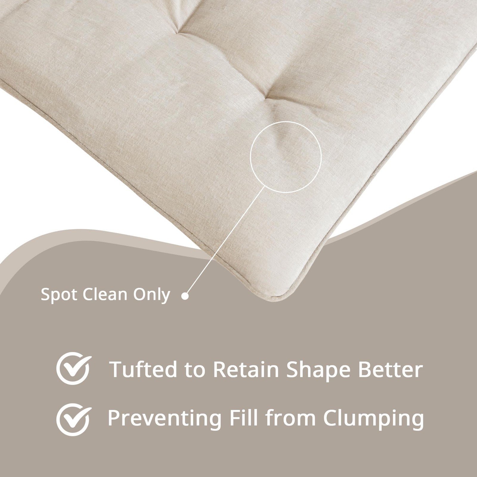 Intelligent Design Edelia Foldable Poly Chenille Light Weight Lounge Floor Pi…