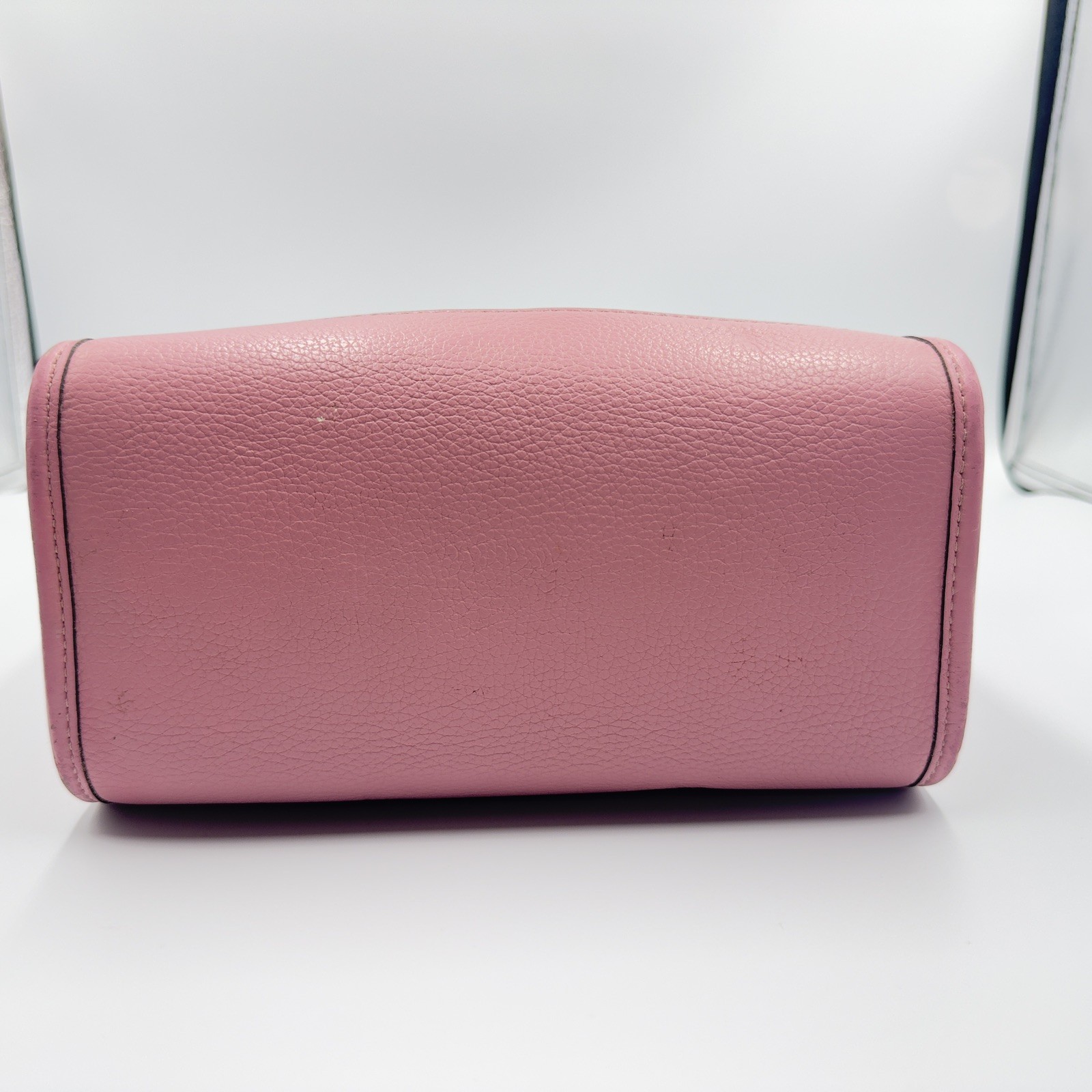 Coach Dempsey Tote 22 In True Pink Style C0971 Small Pebbled Leather bag