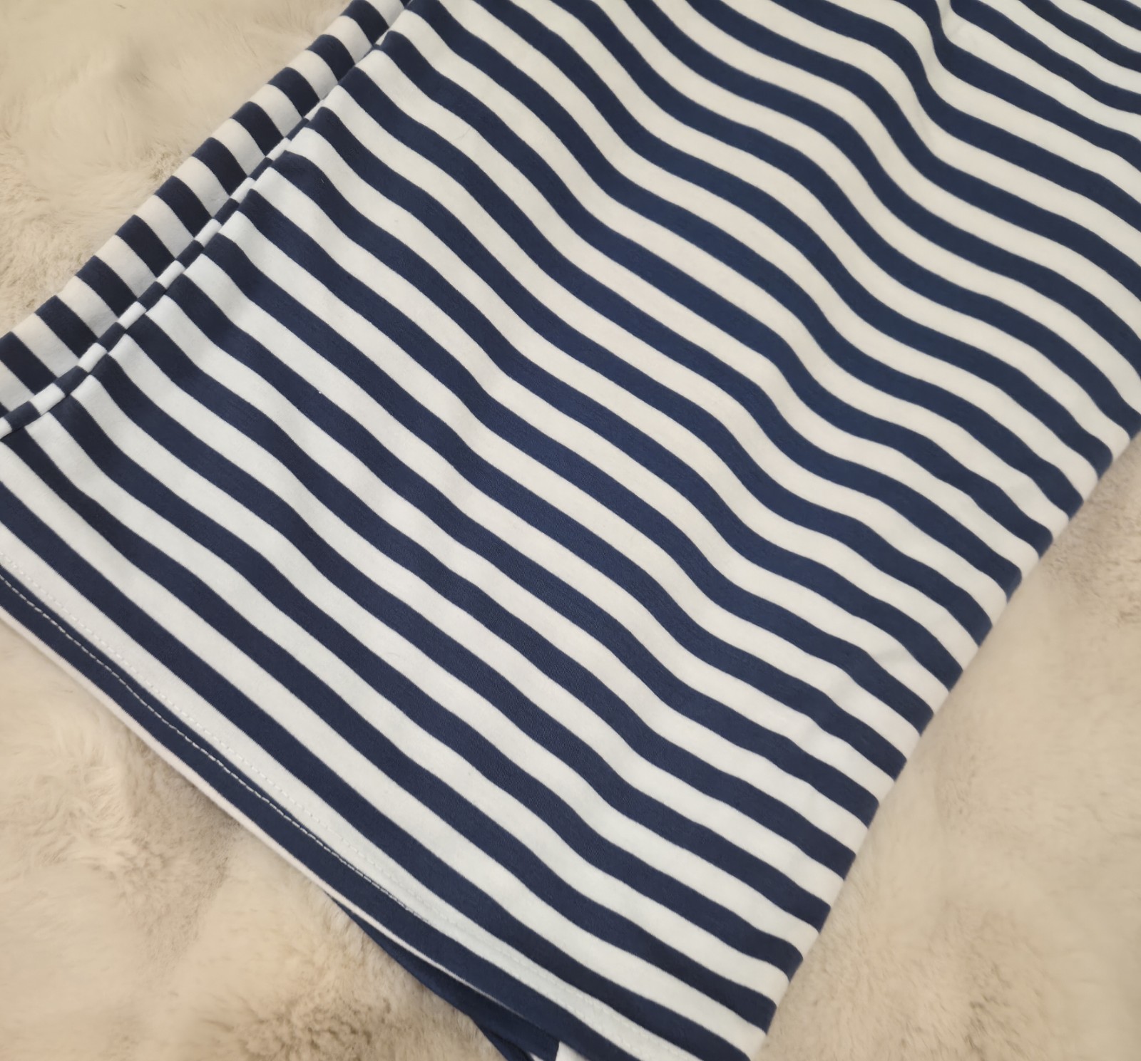COASTAL CHIC Women’s XL Striped Lounge Set Long Sleeve Top Wide Leg Pant2 Piece