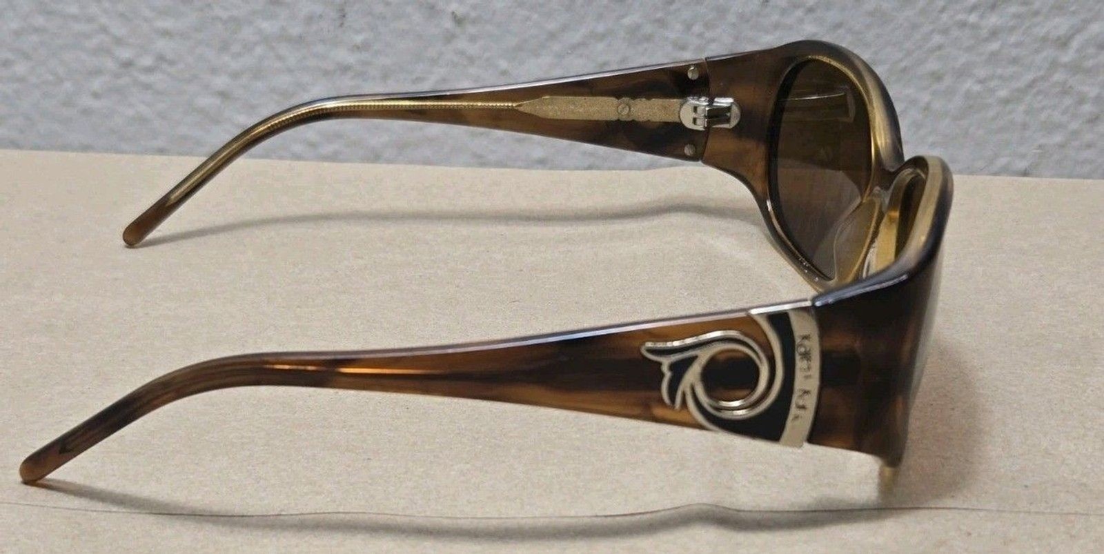 Karen Kane Delphine Sunglasses Frames 56[]16-125MM Tortoise/Honey Ornate Arms