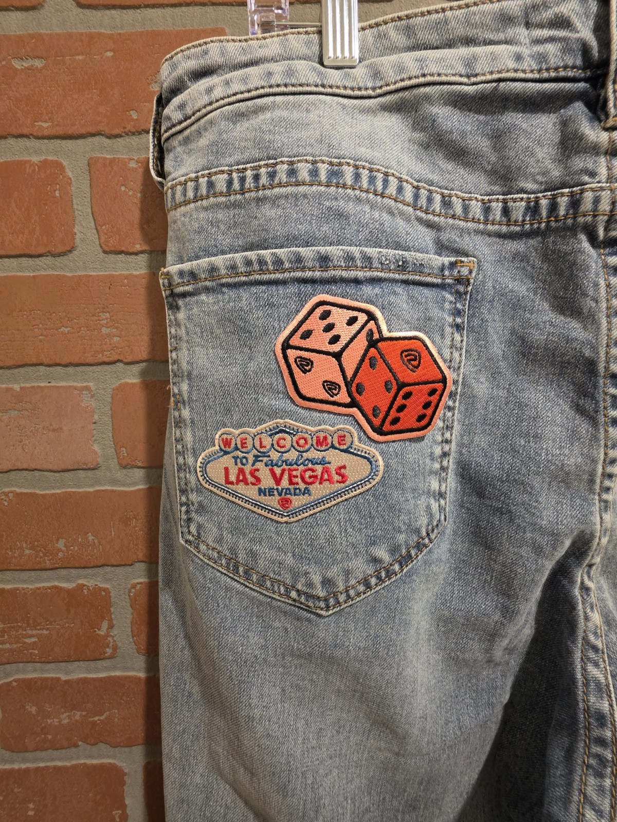 Rock and Roll Denim Womens 36×27 High Rise Straight Cropped Jeans