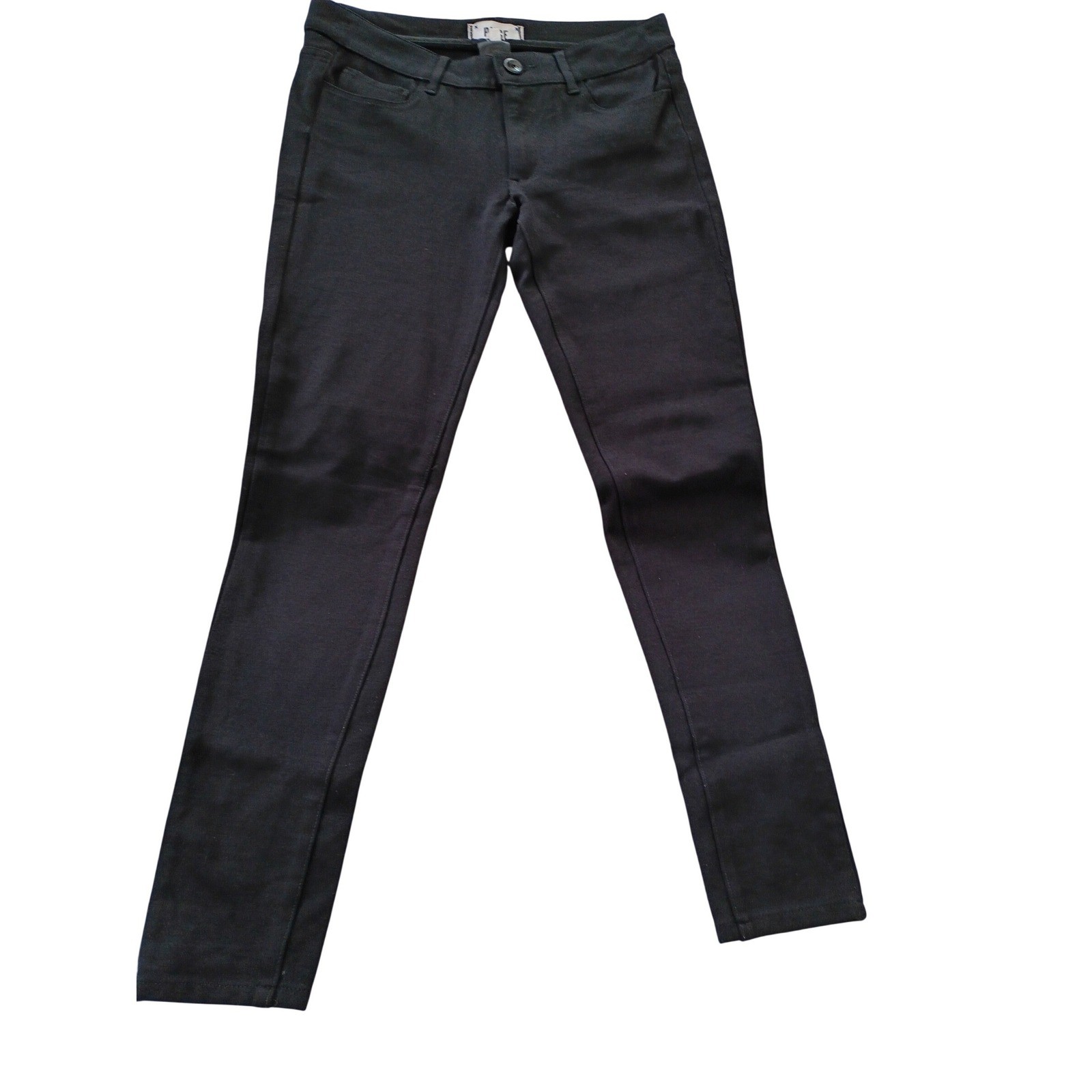 PAIGE Peg Super Skinny Black Jegging Style Pants Womens 27