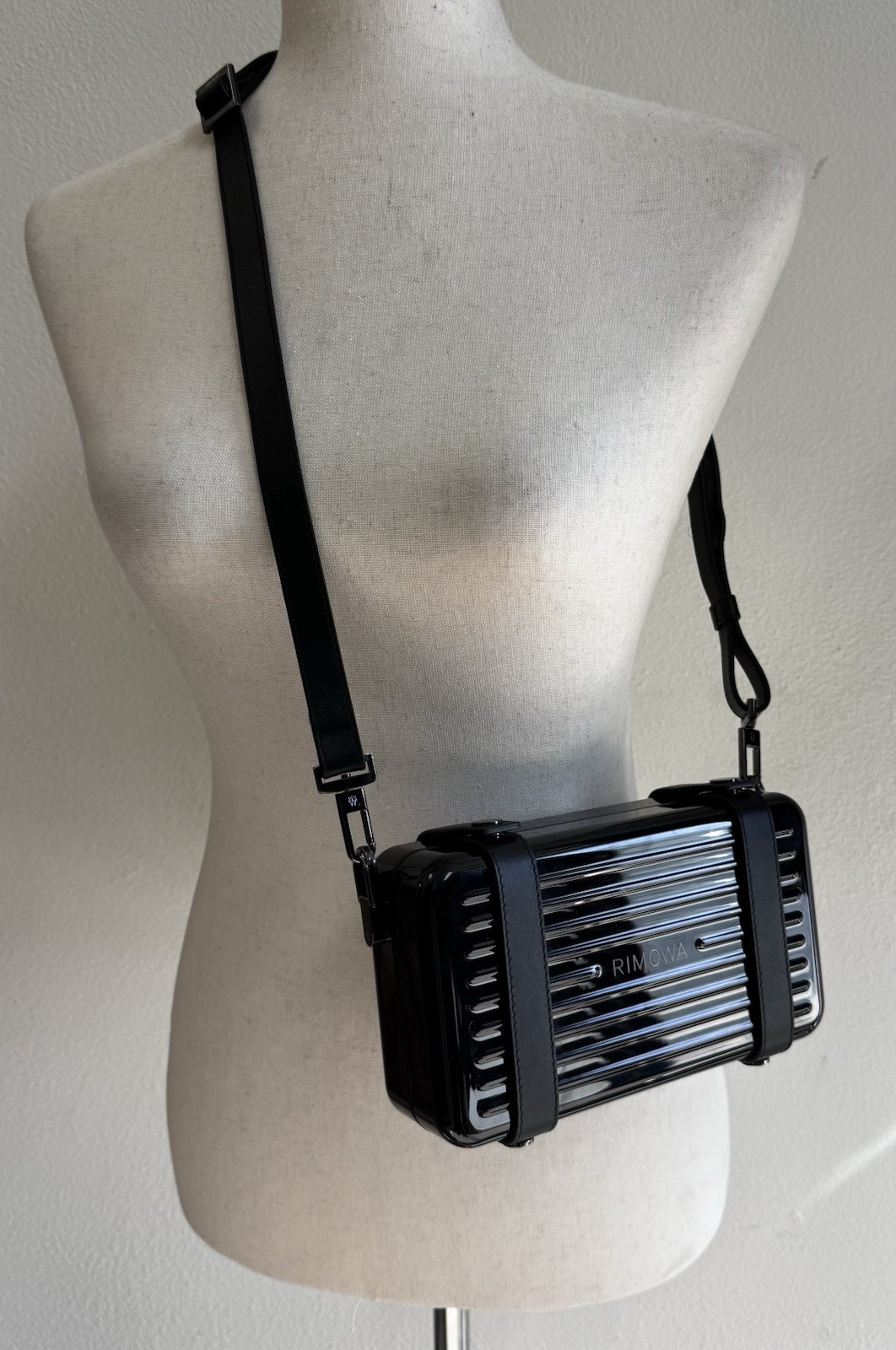 RIMOWA Personal Polycarbonate Cross-Body Bag, Black