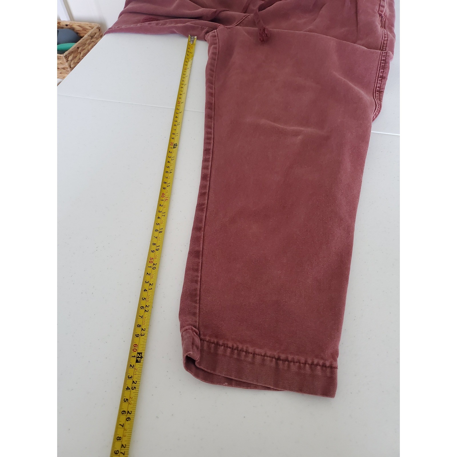 Free People Margate Pleated Trouser Pants Dusty Rose Paperbag Waist Drawstring S