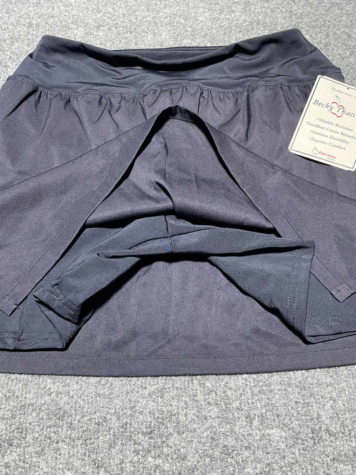 Becky Thatcher Elderwear Women’s Navy Blue Activewear Skort Size M Juniors 7-9