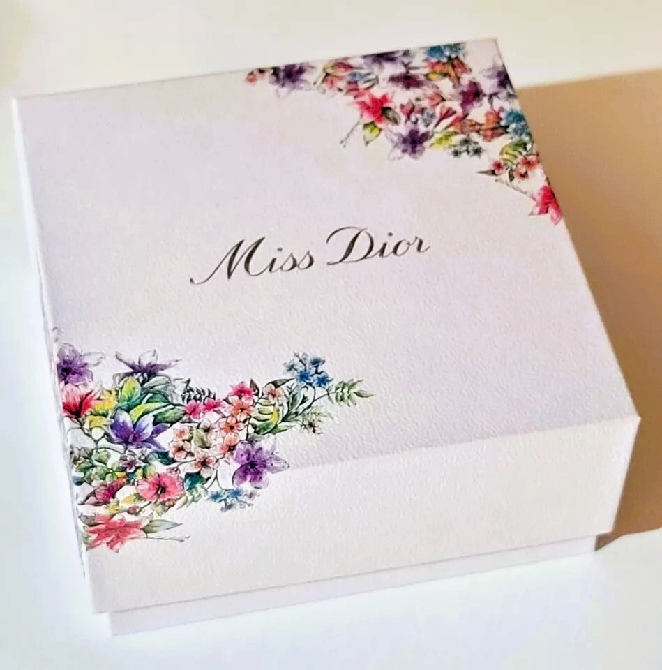 Miss Dior Pink Hair Scrunchie + Blooming Bouquet EDT Sample Spray Limited Ed NIB