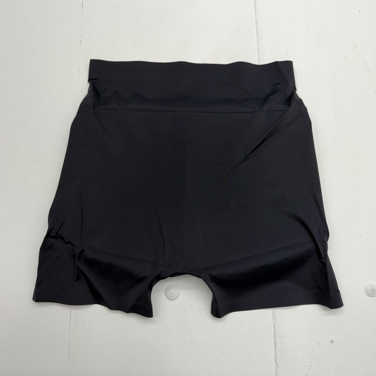 Shapewear Shorts Womens XL Black High Waist Butt Lifting Padded Control Shaper