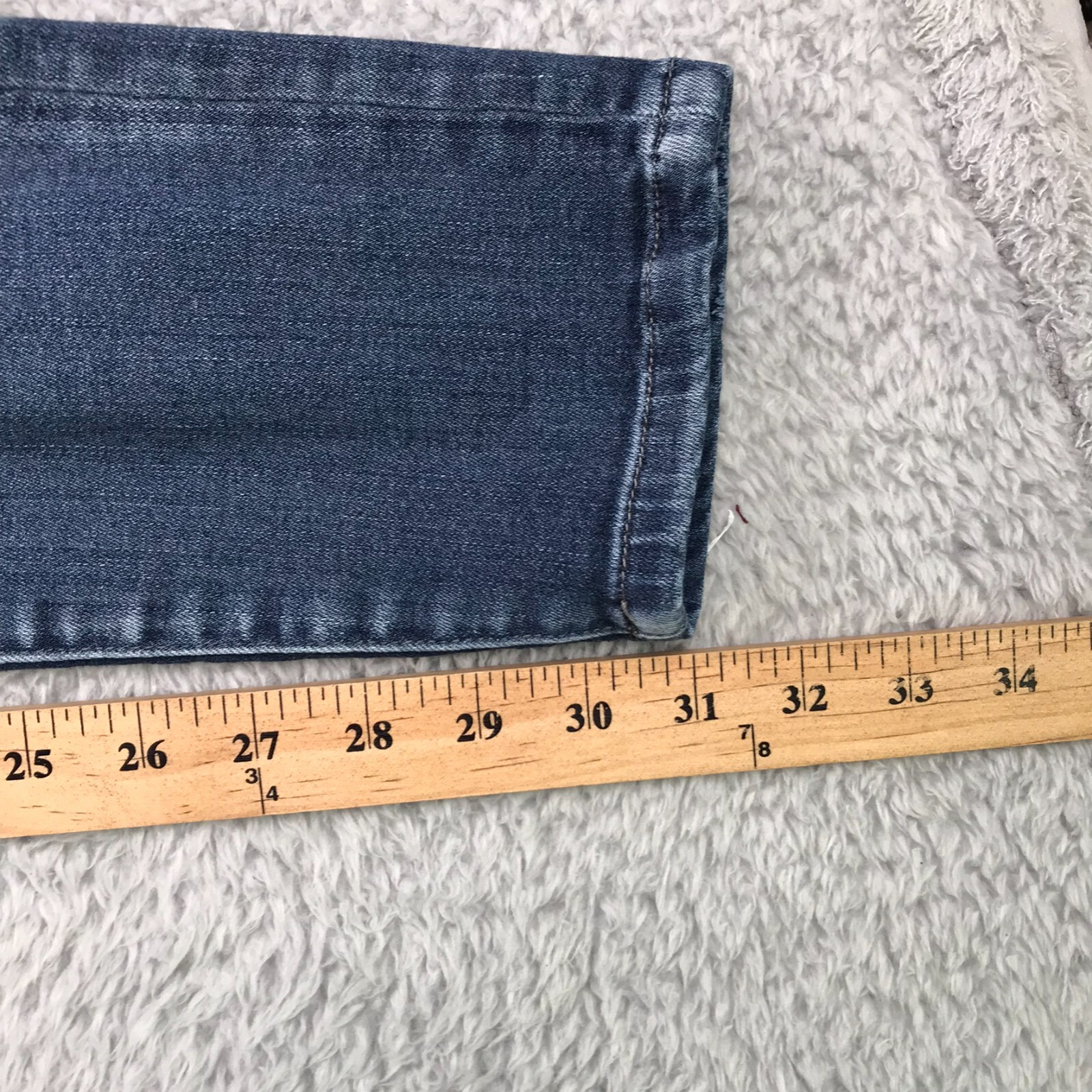 Buckle Black Jeans Mens 30 (33×31) Fit No 76 Skinny Mid Rise Stretch Denim