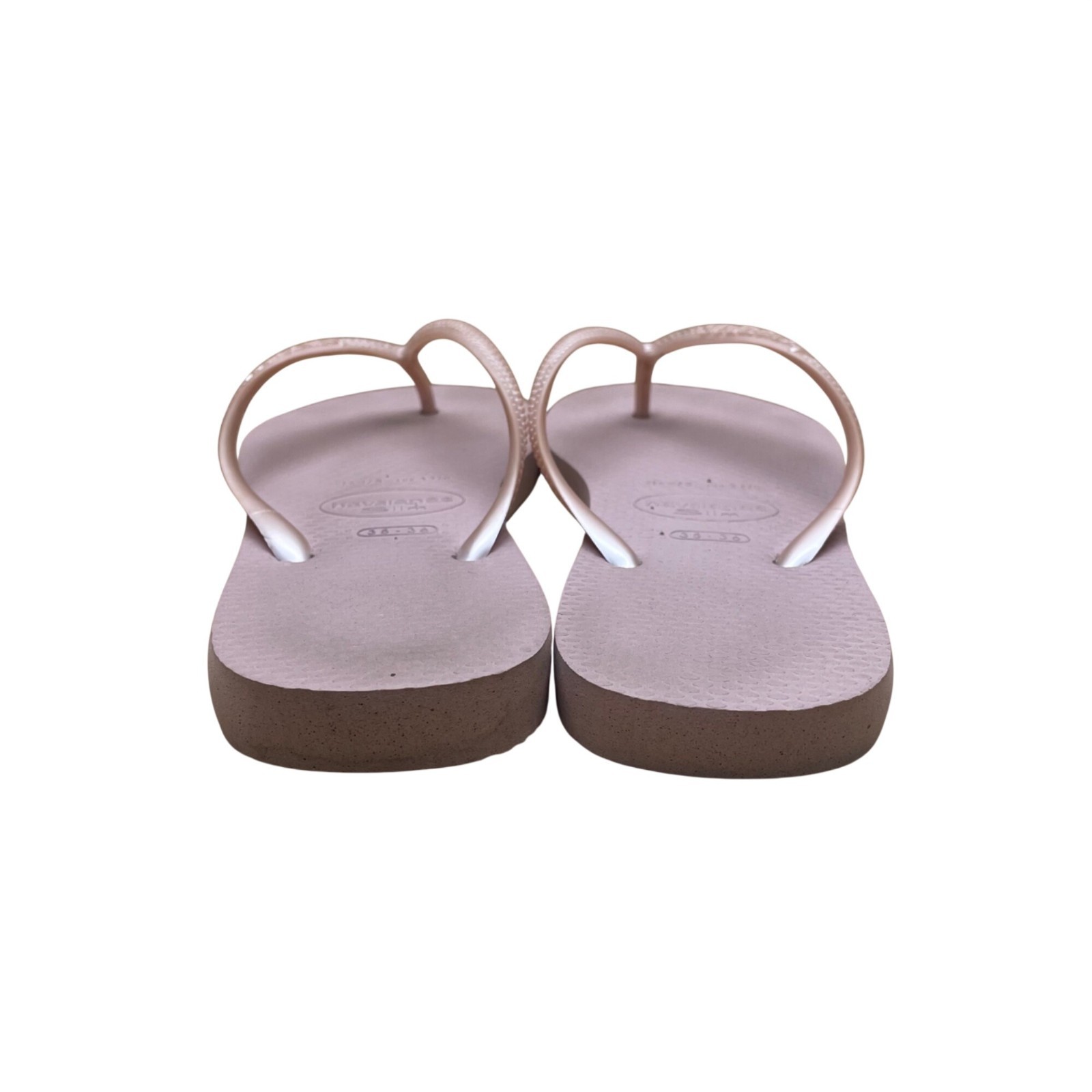 Havaianas Women’s Light Pink Foam Slim Flip-Flops Summer Sandals Size 4/5