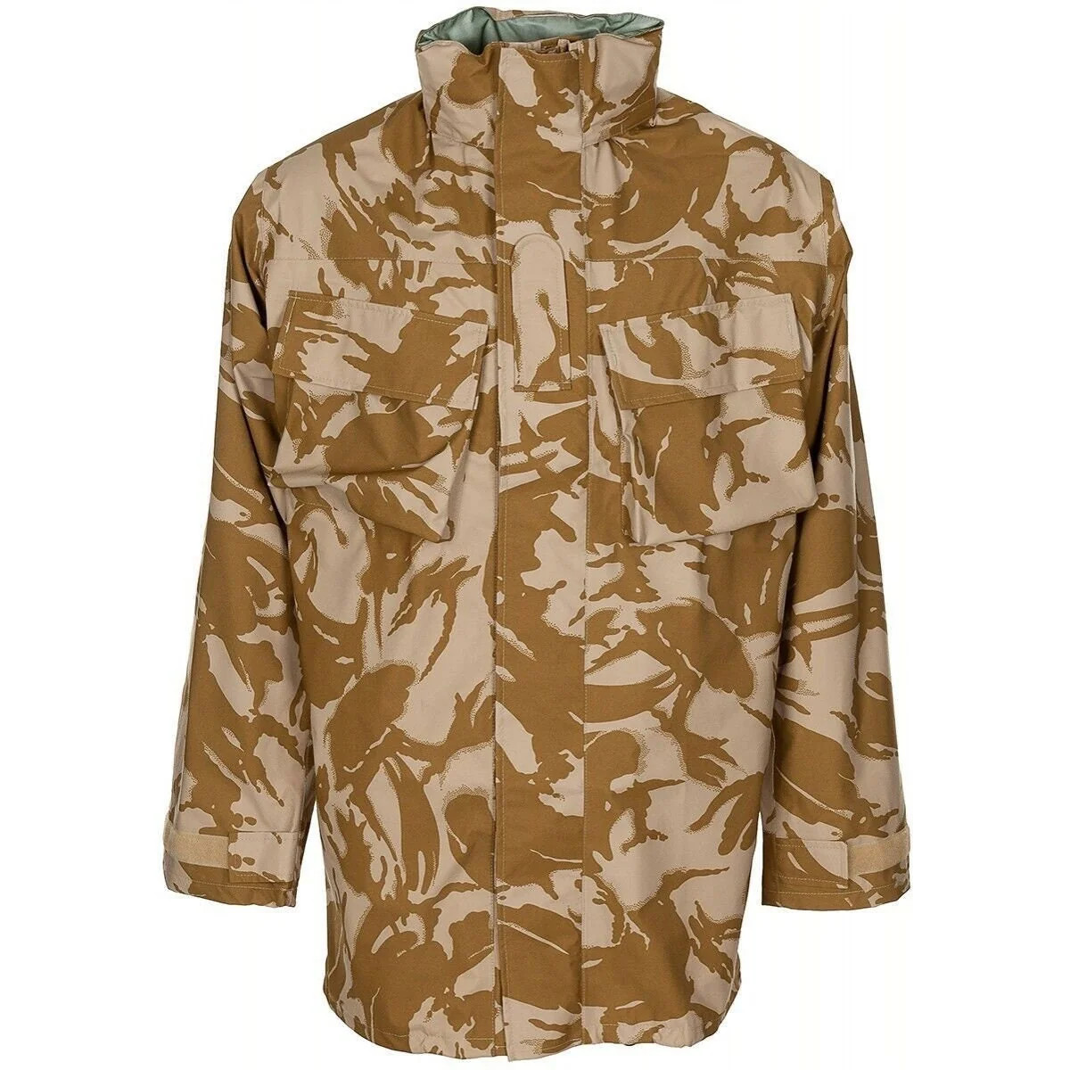 Original British Army Rain Jacket MVP Desert Camo Military Surplus