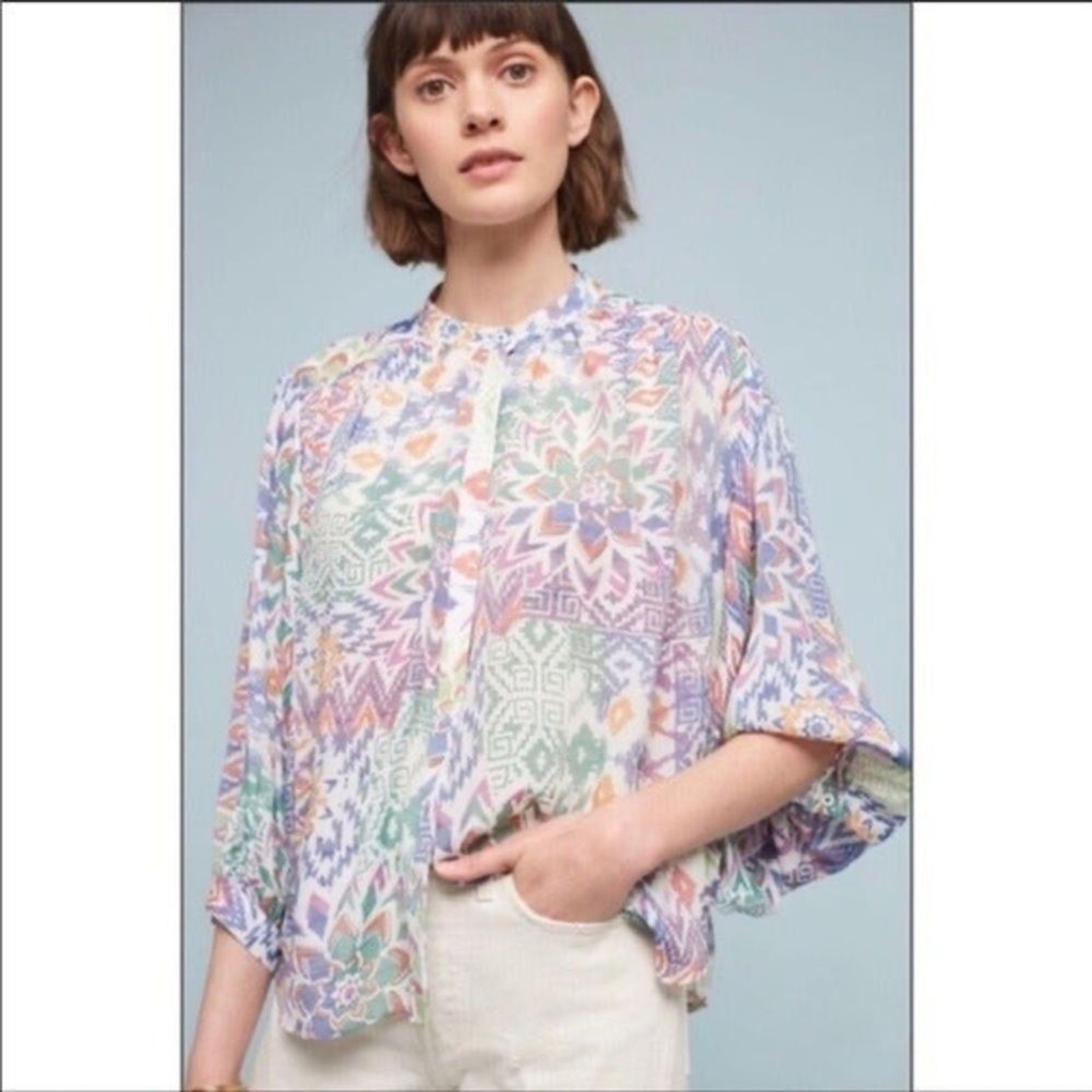 Maeve Anthropologie Bryanna Aztec Tribal