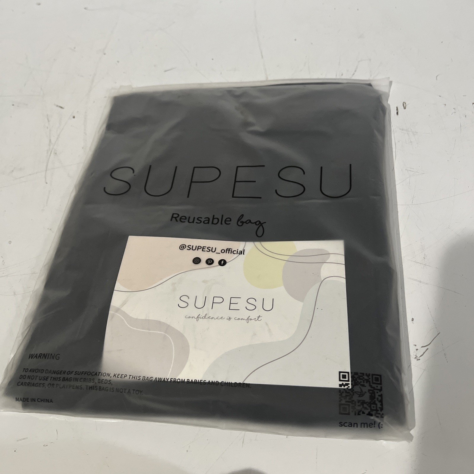 NWT Supesu Eden Black Satin Slip Dress Spaghetti Straps side slits Extra Small
