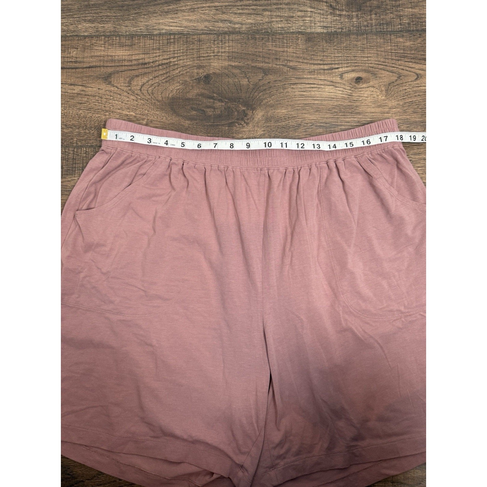 Universal Standard Set UltimateS Dolci Lounge Top Lorelai Shorts Pink S 14-16