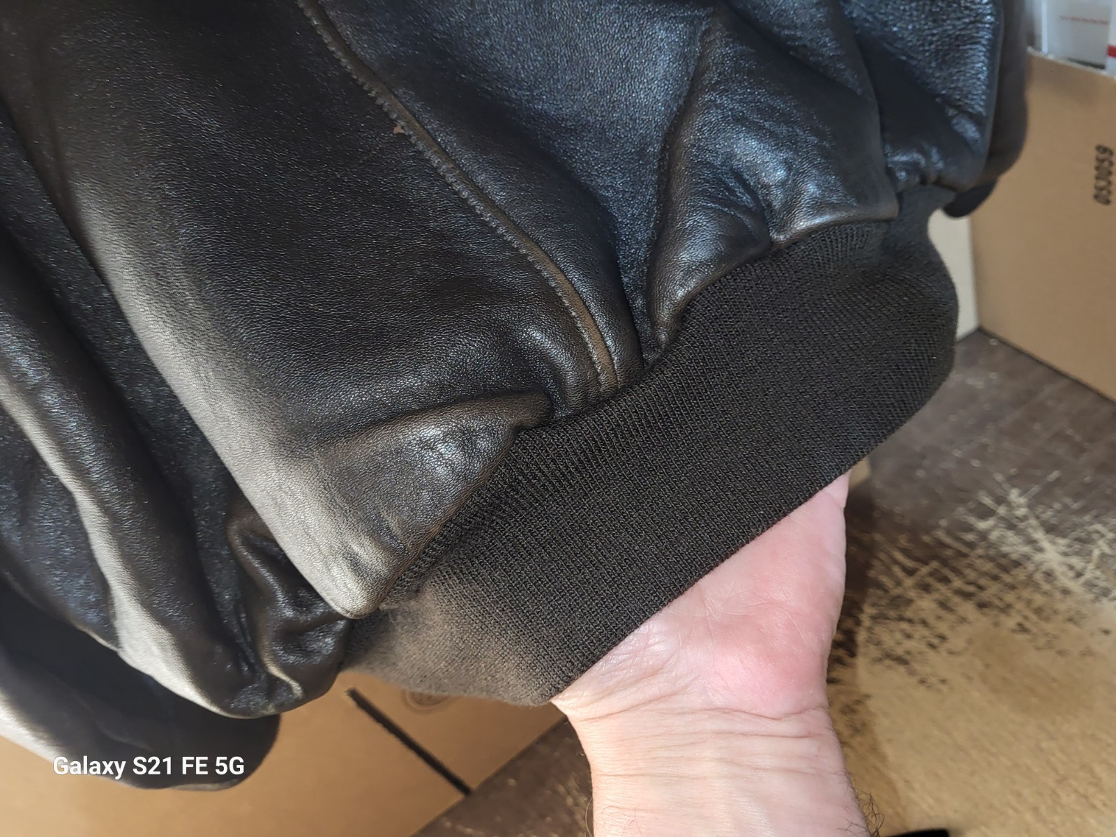 1990s Issue Avirex Type A2 Brown Leather XL Flight Jacket