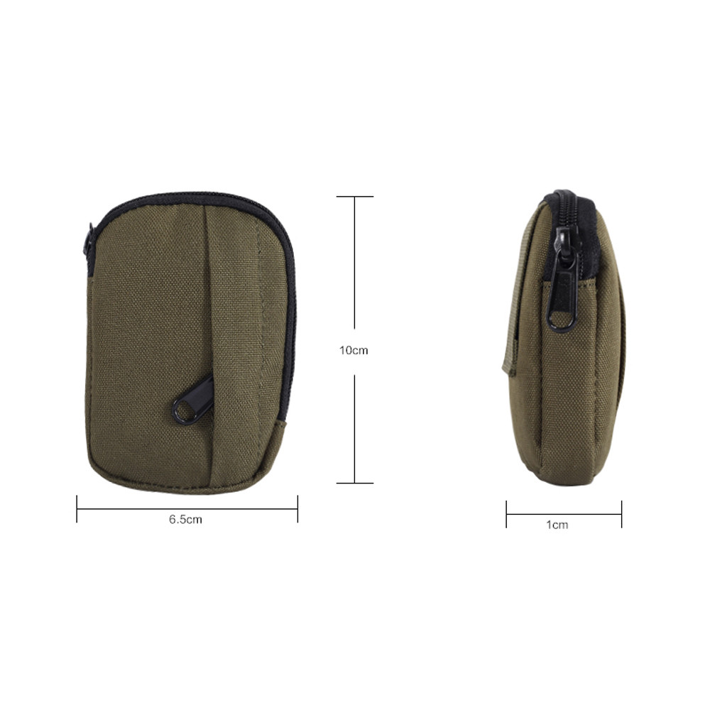 Mini Key Pouch Wallet Coin Case Tactical Utility Belt Pouches Hunting Bag