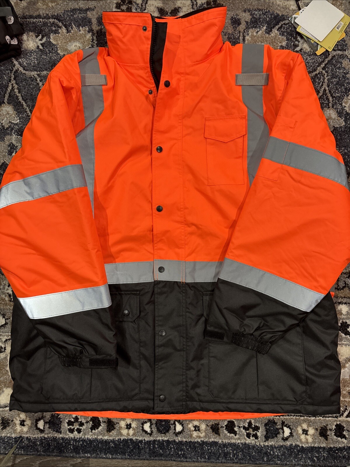 Ergodyne Men’s 3X-Large Coat fleece Lined Jacket Be Tenacious II Safety Coat