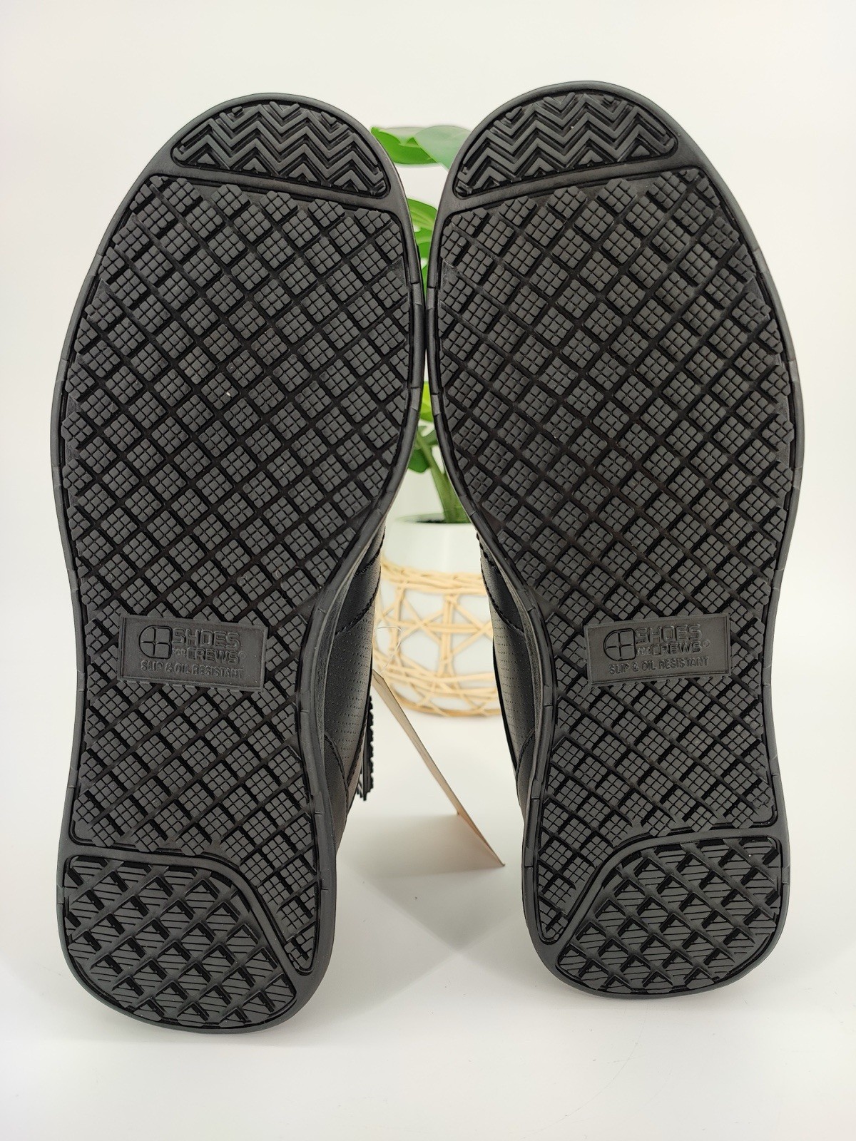 Shoes For Crews Men’s Freestyle II Work Black Sneaker Size 8 US